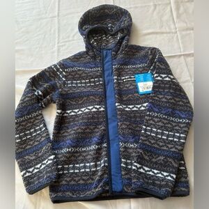 Columbia Boy’s Highland Pine Size Medium Fleece Hoodie Jacket